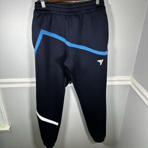 ADIDAS SIGNATURE TRAE YOUNG SIGNATURE TRACK PANTS SWEATPANTS Blue  Sz‎ Medium